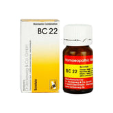 Dr. Reckeweg Bio-Combination 22 (BC 22) Tablets - Safuron Naturals
